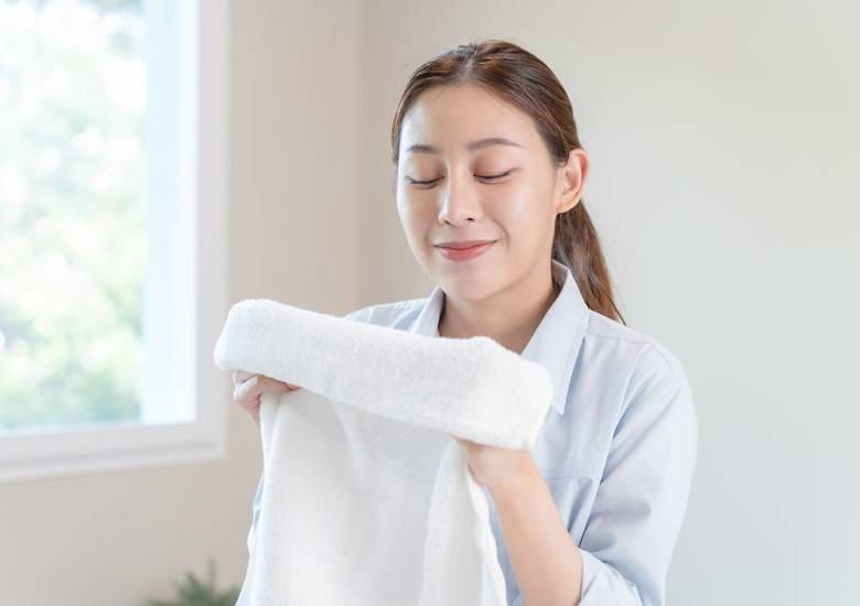 How to wash towels