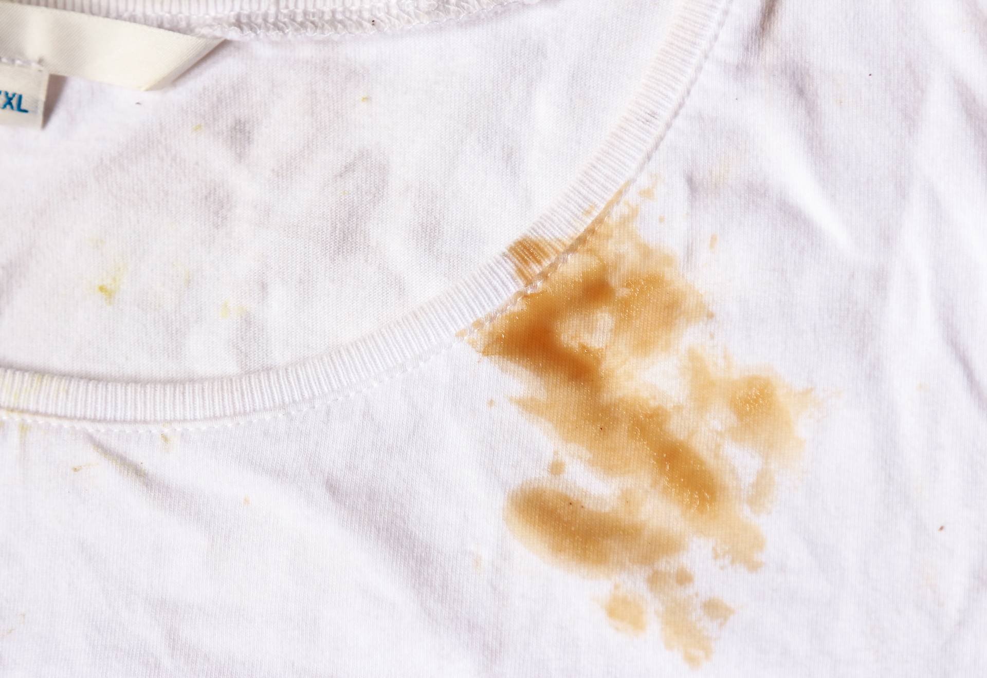 oil stains on cotton